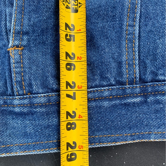 Vintage 90s Reworked Tiger Denim Duck Head Jacket Size XL - Picture 7 of 10